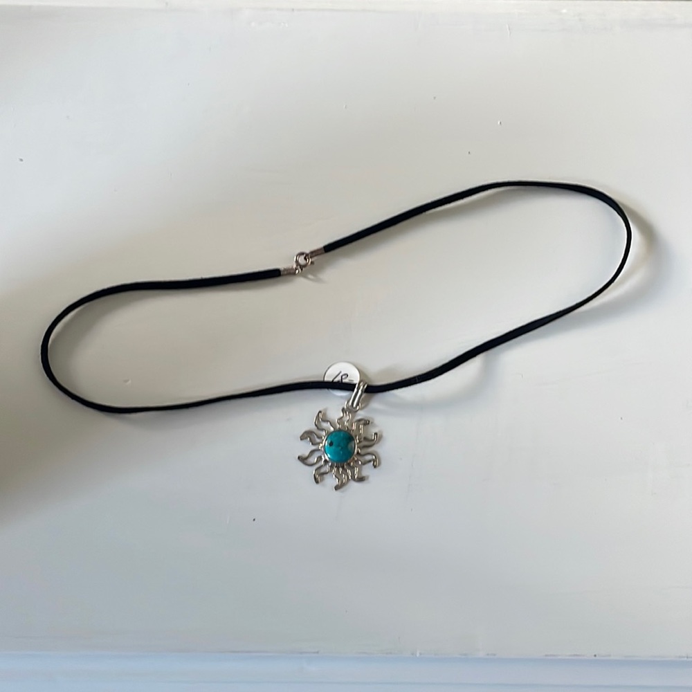 New sun turquoise necklace